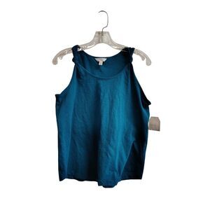 NWT Time And Tru Women's Blue Small Sleeveless Tank Top